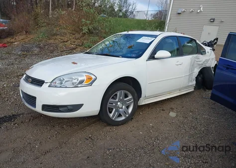2009 Chevrolet Impala Lt из США, поврежденный, VIN 2G1WC57M391108937